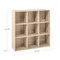 Best Choice Products 9-Cube Bookshelf, 13.5in Display Storage System, Organizer w/ Removable Back Panels
